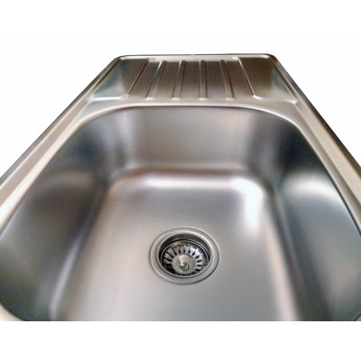 Кухонная мойка нержавеющая сталь толщиной 0,8 мм Romzha Milana Textura
