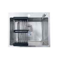 Кухонная мойка нержавеющая сталь толщиной 1.2 - 3 мм Romzha Arta Nova U-550 Max