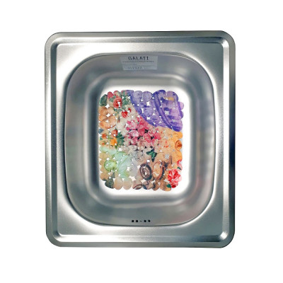 Кухонная мойка нержавеющая сталь толщиной 0,8 мм Romzha Nicola Satin