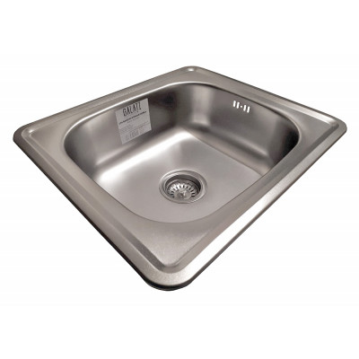 Кухонная мойка нержавеющая сталь толщиной 0,8 мм Romzha Nicola Satin