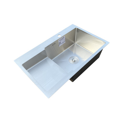 Кухонная мойка нержавеющая сталь толщиной 1.2 - 3 мм Romzha Arta Metric U-730R