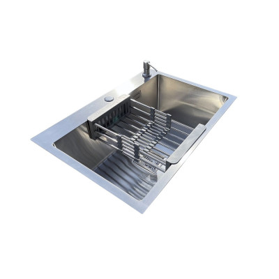 Кухонная мойка нержавеющая сталь толщиной 1.2 - 3 мм Romzha Arta Nova U-600 Кухонная мойка нержавеющая сталь толщиной 1.2 - 3 мм Romzha Arta Nova U-600