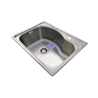 Кухонная мойка нержавеющая сталь толщиной 0,8 мм Romzha Elina Nova Satin