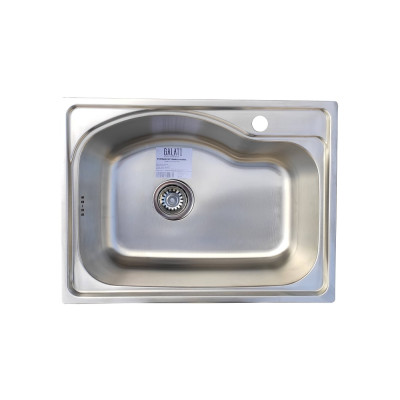 Кухонная мойка нержавеющая сталь толщиной 0,8 мм Romzha Elina Nova Satin