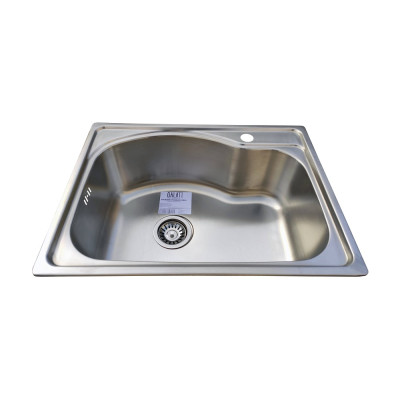 Кухонная мойка нержавеющая сталь толщиной 0,8 мм Romzha Elina Nova Satin