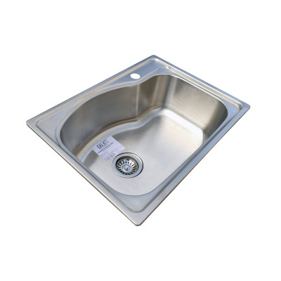 Кухонная мойка нержавеющая сталь толщиной 0,8 мм Romzha Elina Nova Satin