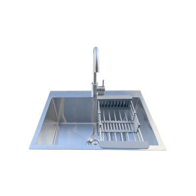 Комплект мийка + змішувач Romzha Arta U-550 (B)