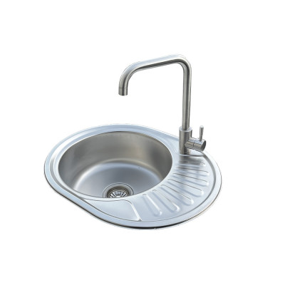 Комплект мийка + змішувач Romzha Taleyta Satin (В)