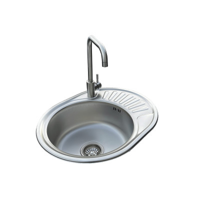 Комплект мийка + змішувач Romzha Taleyta Satin (В)