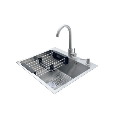 Комплект мийка + змішувач Romzha Arta Nova U-550 Max (A)