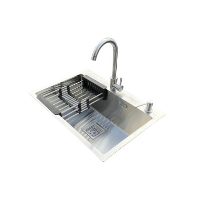 Комплект мойка + смеситель Romzha Arta Nova U-600 (A)