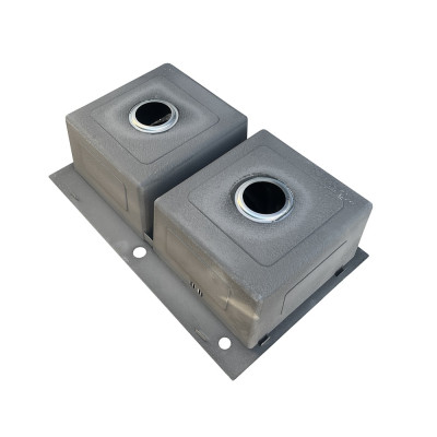 Комплект мийка + змішувач Romzha Arta U-730D (A)