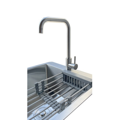 Комплект мийка + змішувач Romzha Arta U-450 (B)