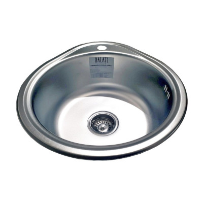 Кухонная мойка нержавеющая сталь толщиной 0,6 мм Romzha Lala Textura