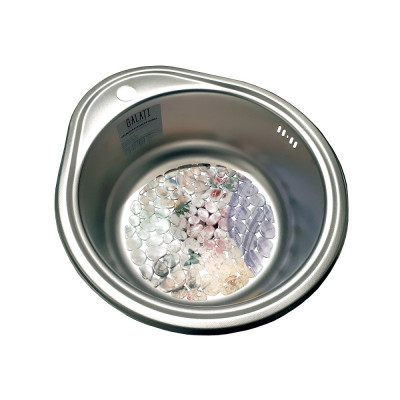 Кухонная мойка нержавеющая сталь толщиной 0,6 мм Romzha Lala Textura