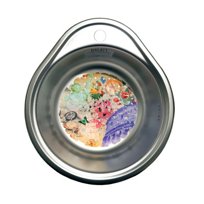 Кухонная мойка нержавеющая сталь толщиной 0,6 мм Romzha Lala Textura