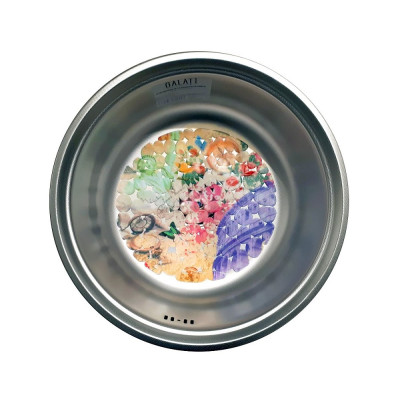 Кухонная мойка нержавеющая сталь толщиной 0,8 мм Romzha Pula Textura