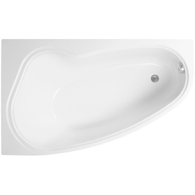 Ванна акриловая асимметричная левая Vagnerplast AVONA 150х90 см