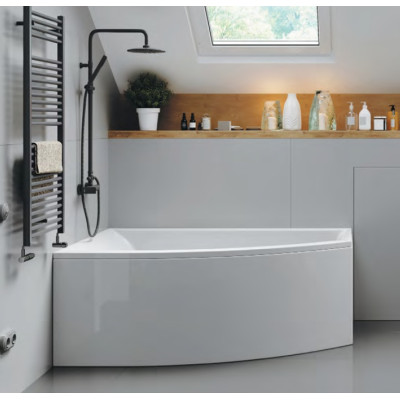 Ванна акриловая асимметричная правая Vagnerplast VERONELLA OFFSET 160х105 см