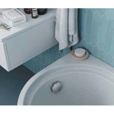 Ванна акриловая асимметричная правая Vagnerplast AVONA 150х90 см