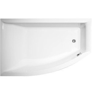 Ванна акриловая асимметричная левая Vagnerplast VERONELLA OFFSET 160х105 см