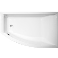 Ванна акриловая асимметричная правая Vagnerplast VERONELLA OFFSET 160х105 см