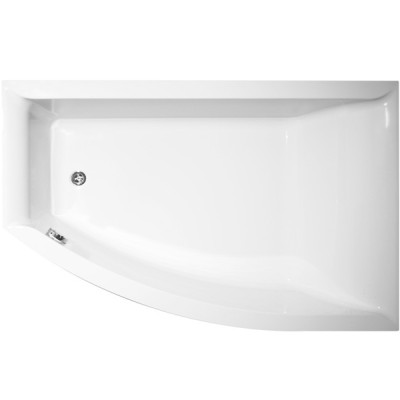 Ванна акриловая асимметричная правая Vagnerplast VERONELLA OFFSET 160х105 см