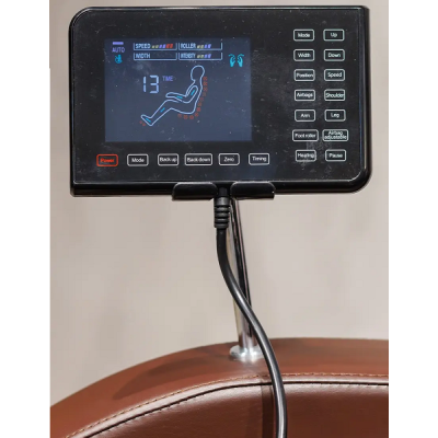 Масажне крісло XZERO Y14 SL Premium BLUE сине для росту до 200см та вагою до 145кг