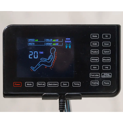 Масажне крісло XZERO Y14 SL Premium BLUE сине для росту до 200см та вагою до 145кг