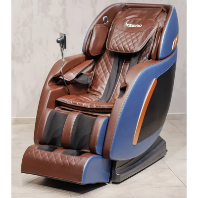 Масажне крісло XZERO Y14 SL Premium BLUE сине для росту до 200см та вагою до 145кг