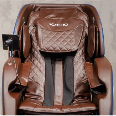 Масажне крісло XZERO Y14 SL Premium BLUE сине для росту до 200см та вагою до 145кг