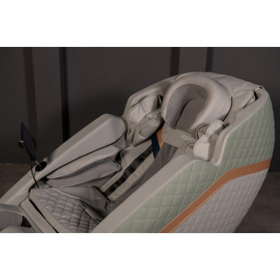Массажне крісло XZERO X44 SL Green зелене для росту до 185см та вагою до 130кг