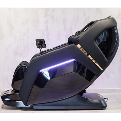 Масажне крісло XZERO LX100 Luxury+ BLACK чорне для росту до 200см та вагою до 140кг