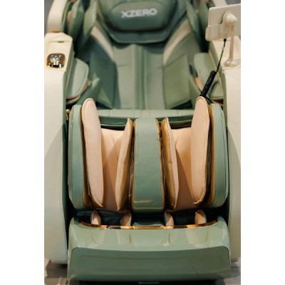 Масажне крісло XZERO LX100 Luxury+GREEN зелене для росту до 200см та вагою до 140кг