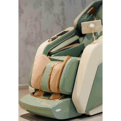 Масажне крісло XZERO LX100 Luxury+GREEN зелене для росту до 200см та вагою до 140кг