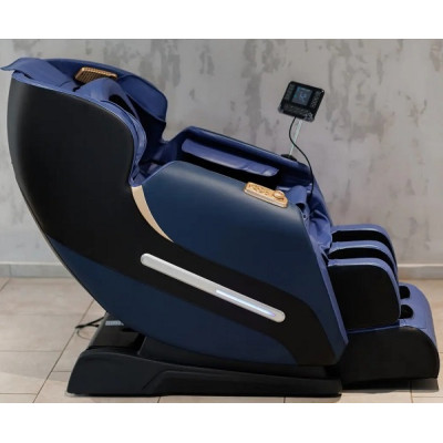 Массажное кресло XZERO V11 BLUE cинее для роста до 180см и весом до 110кг