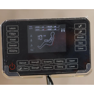 Масажне крісло XZERO X10 SL BROWN коричневе для росту до 185см та вагою до 120кг