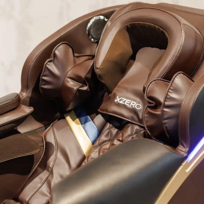 Масажне крісло XZERO X10 SL BROWN коричневе для росту до 185см та вагою до 120кг