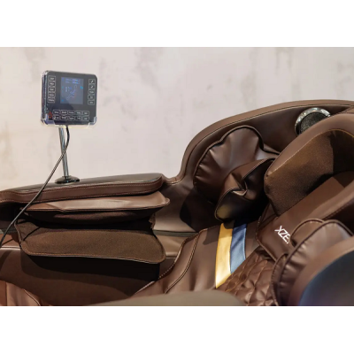 Масажне крісло XZERO X10 SL BROWN коричневе для росту до 185см та вагою до 120кг
