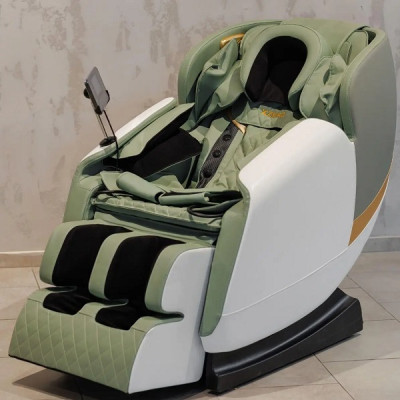 Масажне крісло XZERO X6 SL GREEN зелене для росту до 185см та вагою до 130кг