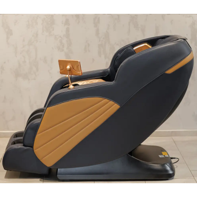 Масажне крісло XZERO Y5 SL BLUE-GRAY сіро-блакитне для росту до 190см і вагою до 130кг