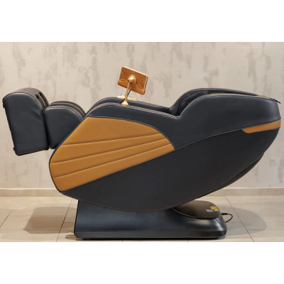 Масажне крісло XZERO Y5 SL BLUE-GRAY сіро-блакитне для росту до 190см і вагою до 130кг