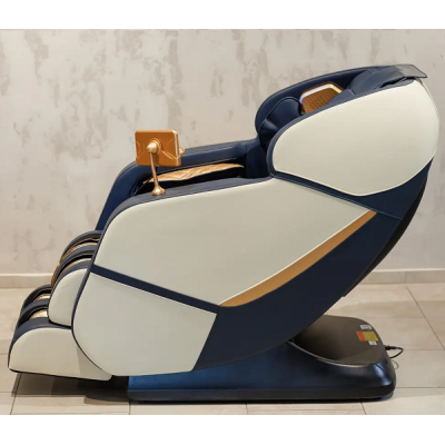 Масажне крісло XZERO Y7 SL Premium BLUE сине для росту до 190см і вагою до 130кг
