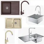 Комплекты мойка + смеситель